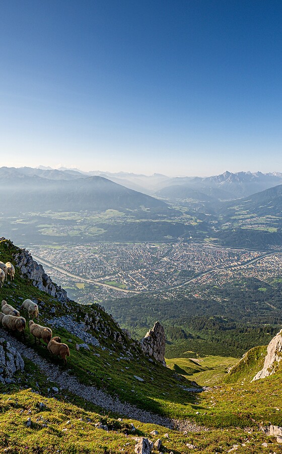 Die Berge als Nachbar