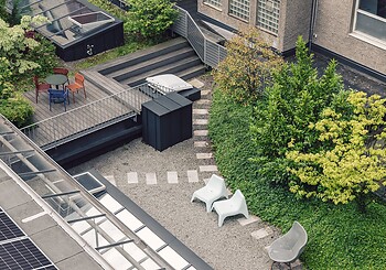 Garten Doppelzimmer